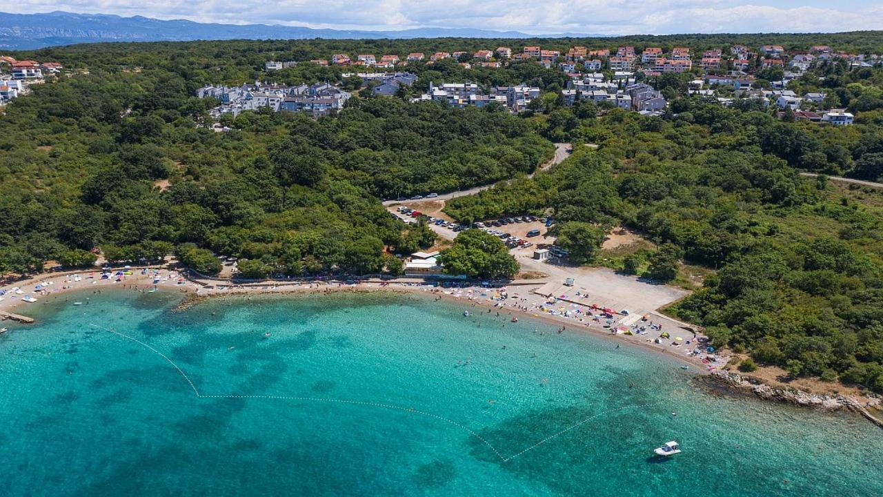 Njivice, Otok Krk, Apartman Dora Εξωτερικό φωτογραφία