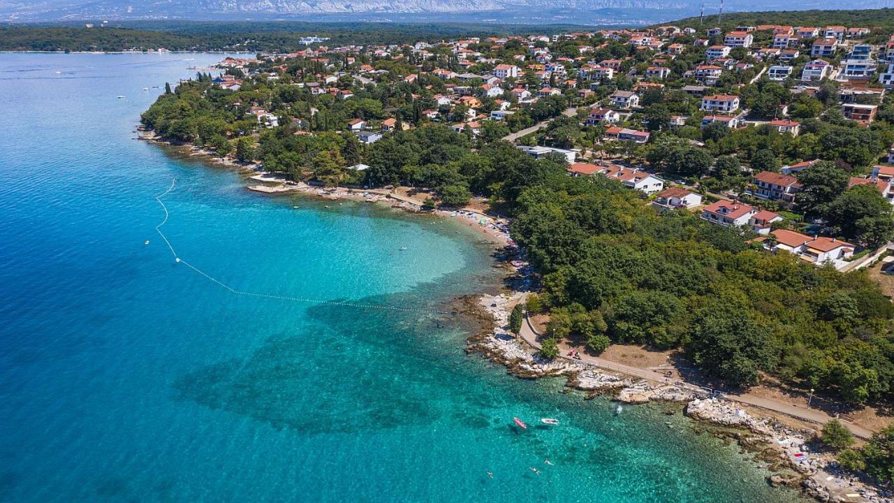 Njivice, Otok Krk, Apartman Dora Εξωτερικό φωτογραφία